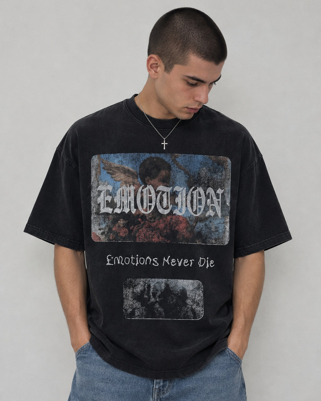 Polera Mixed Emotion "Never Die"