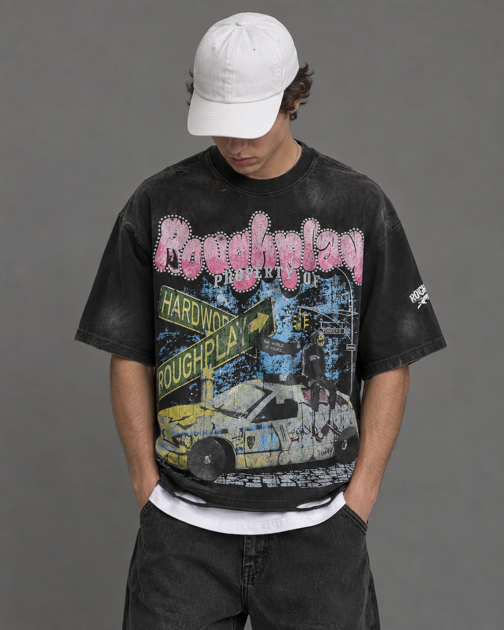 Polera Roughplay "Gotham City"