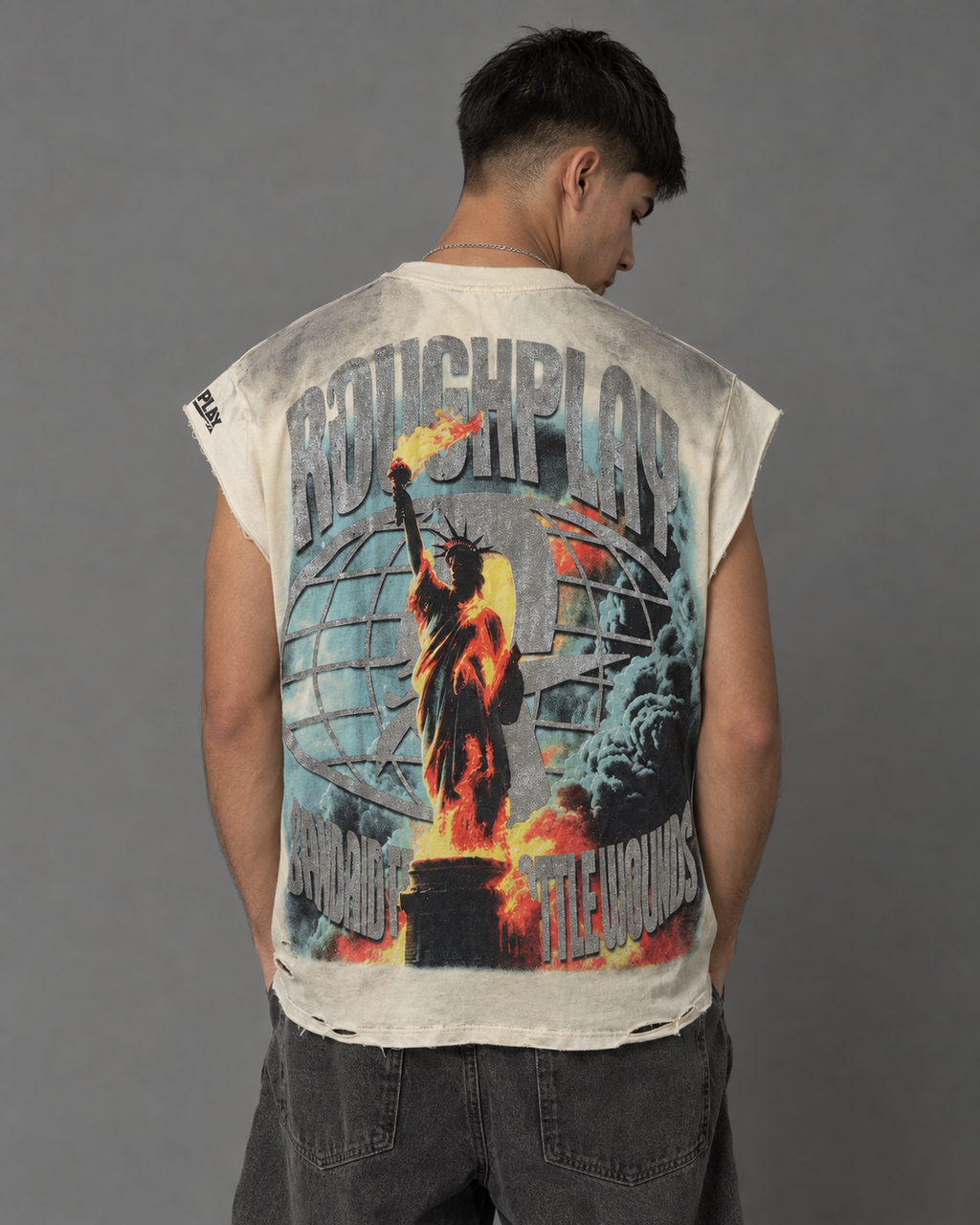 Polera Roughplay "Liberty Fire"